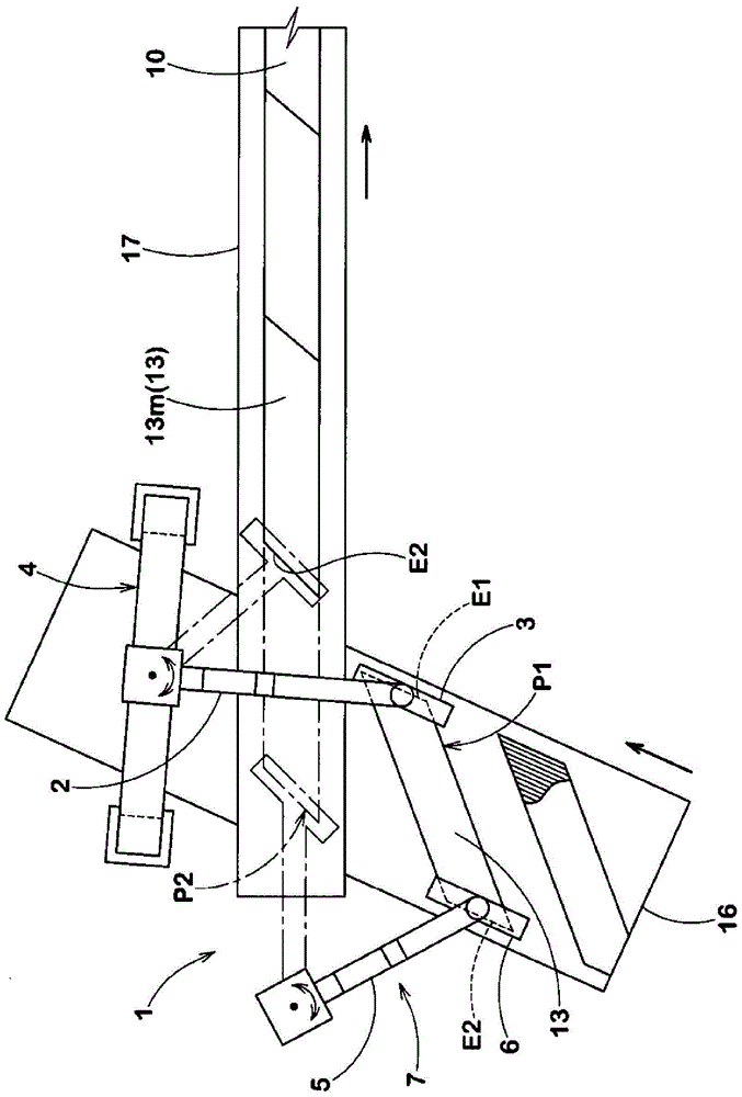 Manufacturing device for tire ply material