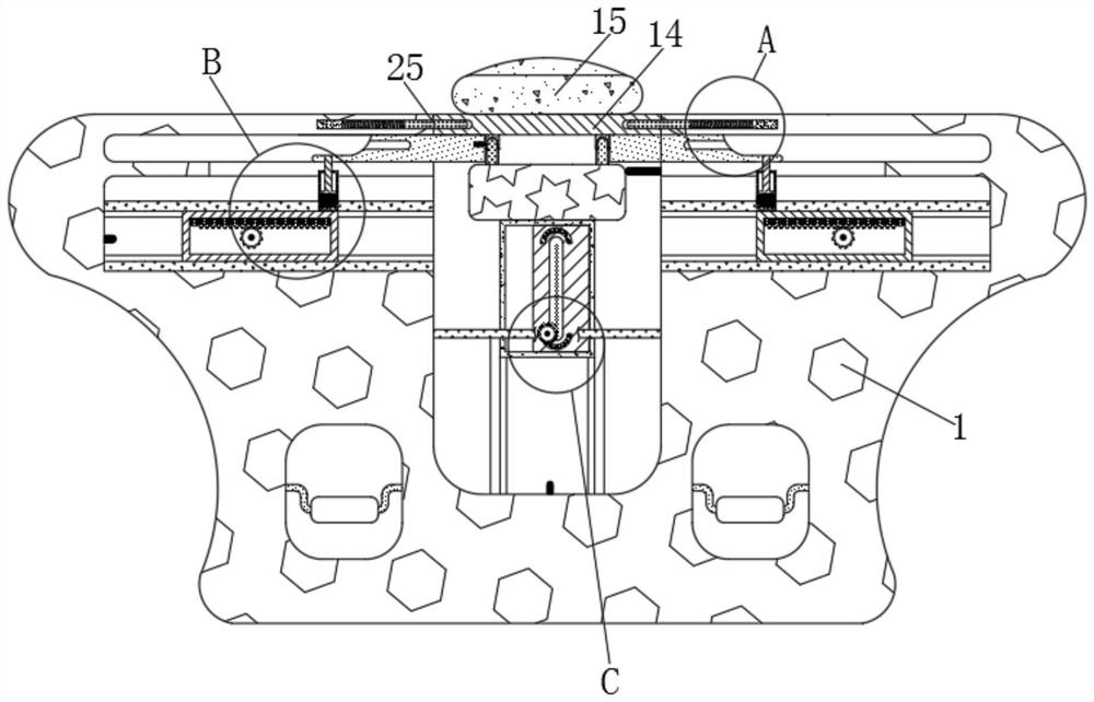 Computer network development auxiliary device based on gear transmission principle