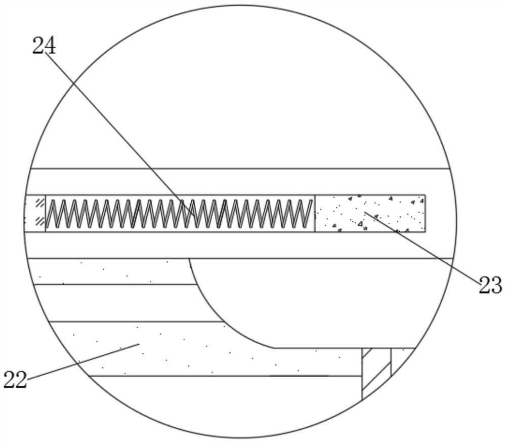 Computer network development auxiliary device based on gear transmission principle