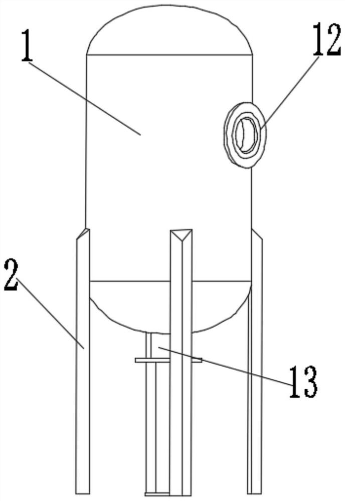 Sewage filtering device