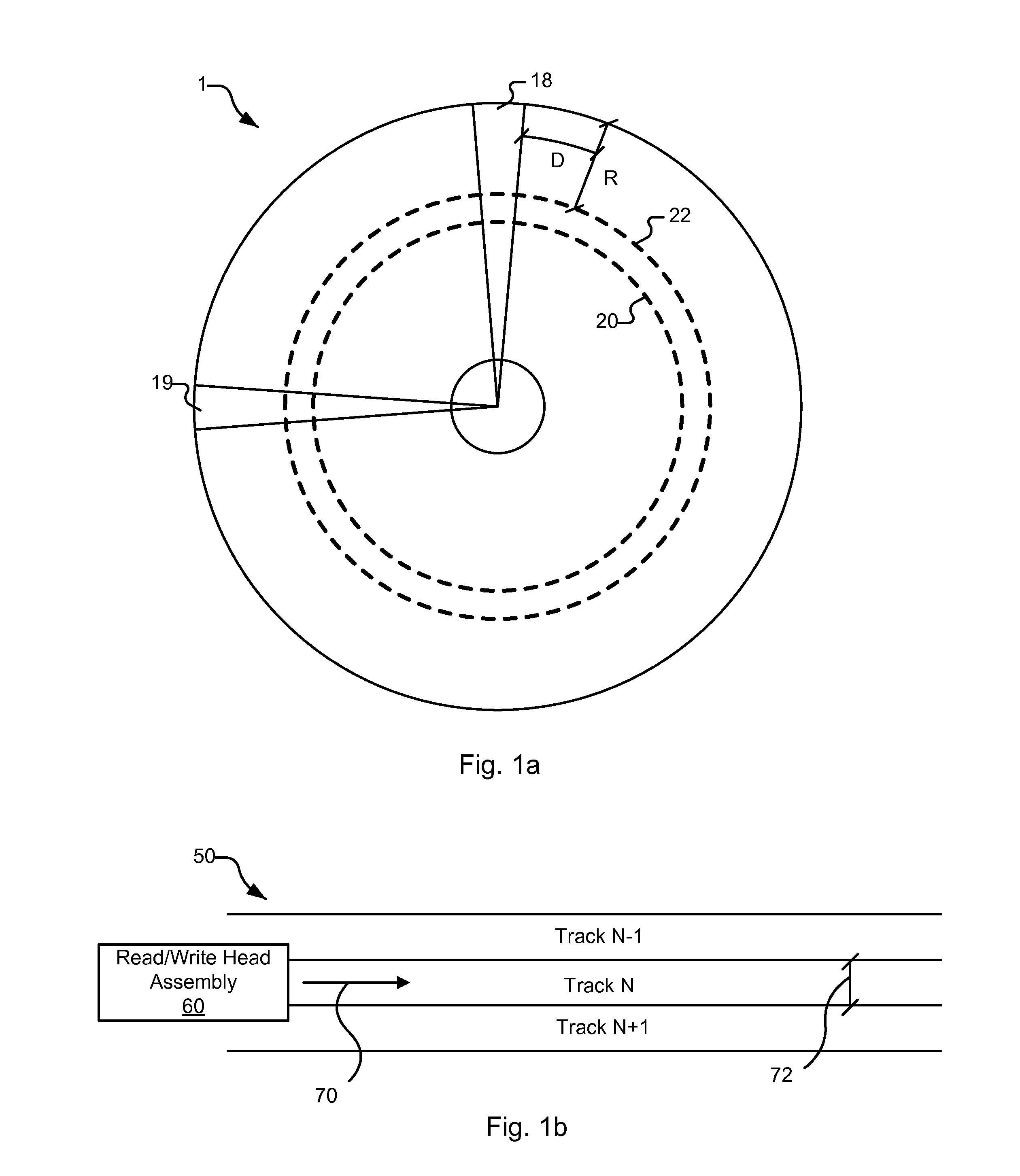 Systems and methods for track width determination