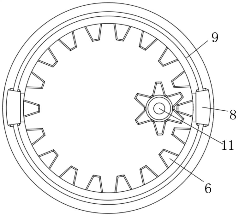 Down jacket production feeding device with impurity removal function