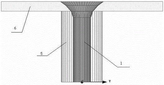 Dual-frequency rotary joint used capable of realizing S single-frequency and X single-frequency transmission