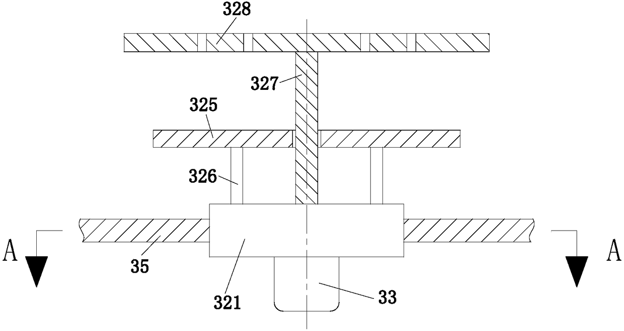 Mixing and grinding multi-procedure treatment system of fireproof coating