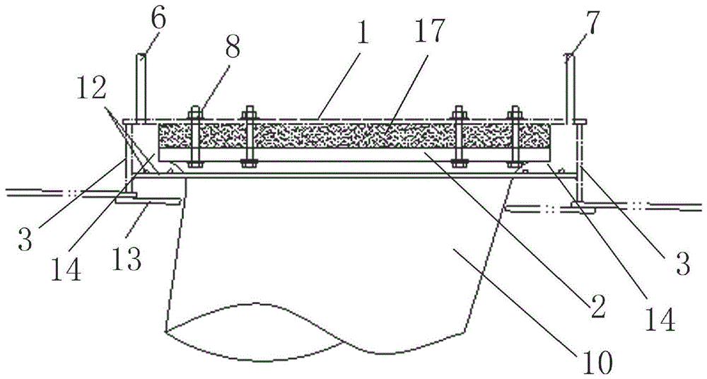 The Method and Casting Structure of Epoxy Resin Sealing Filler Used as Hull Support Pad