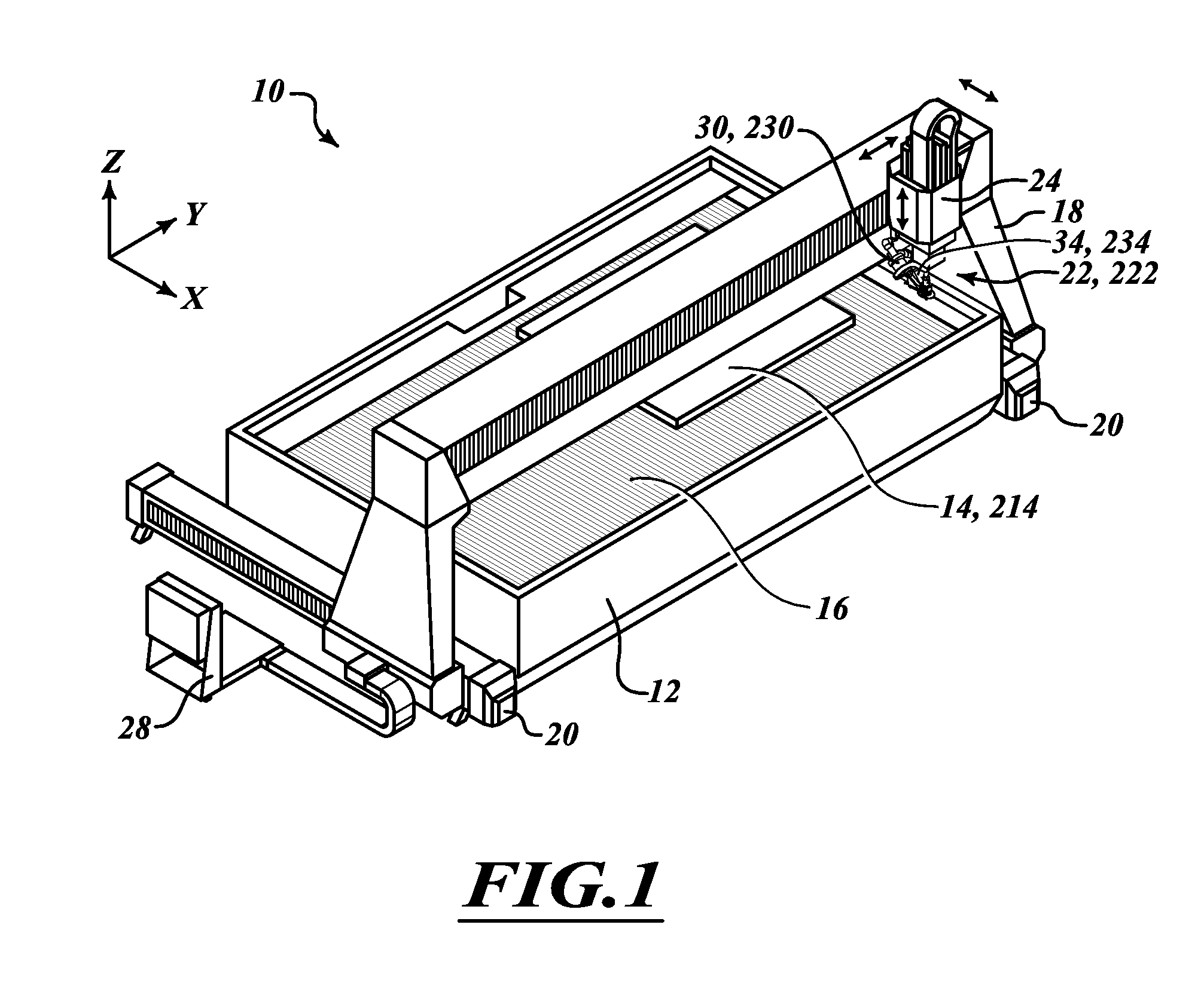 Waterjet cutting system with standoff distance control