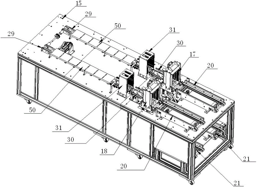 Fully-automatic feeding and discharging equipment for printing photovoltaic solar cell silicon wafers