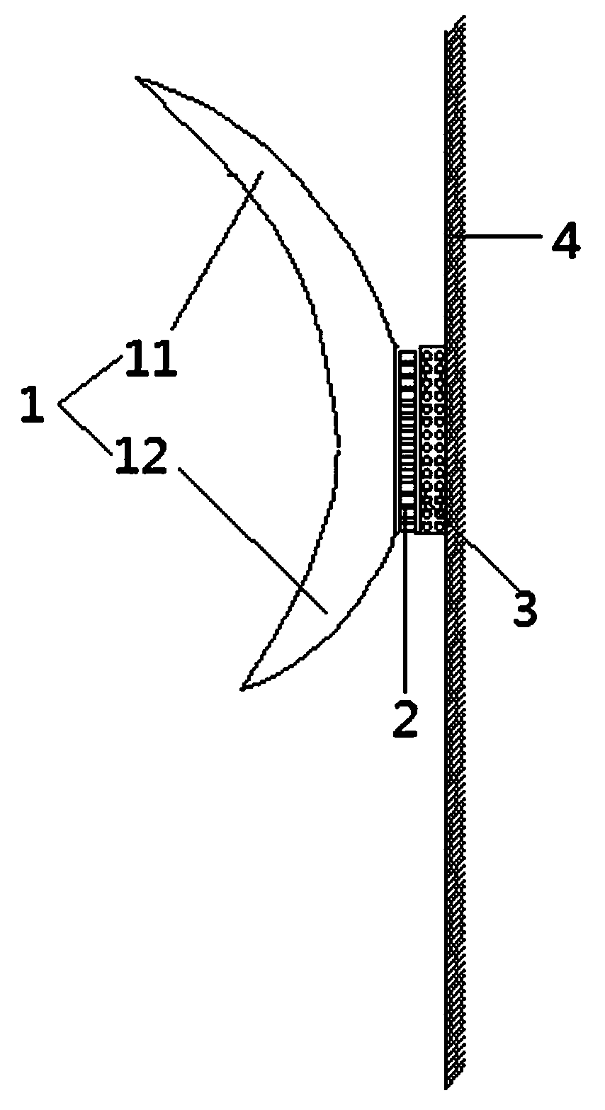 A fixed-installable asymmetric concentrated photovoltaic photothermal system