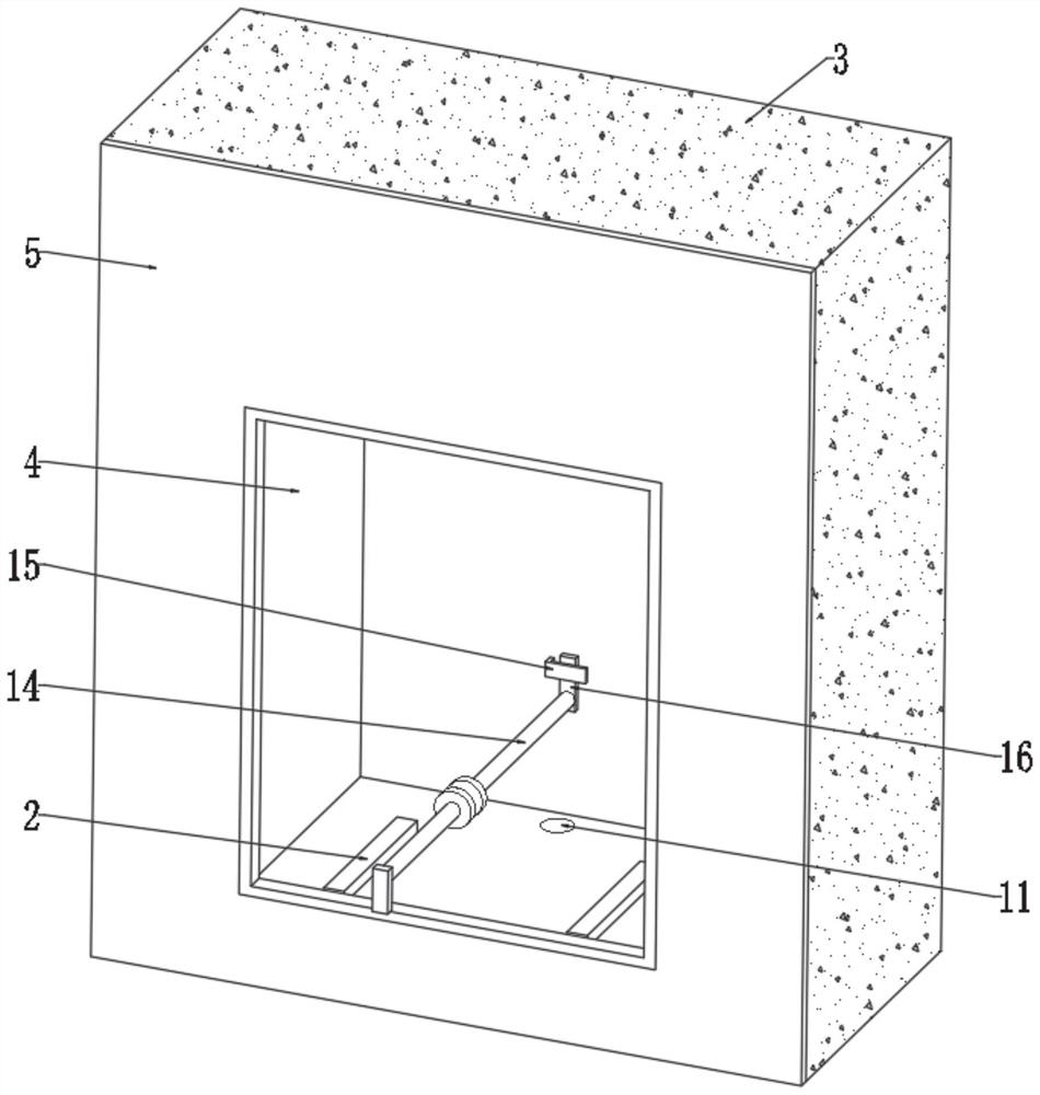 Wall-mounted closestool design structure convenient to overhaul