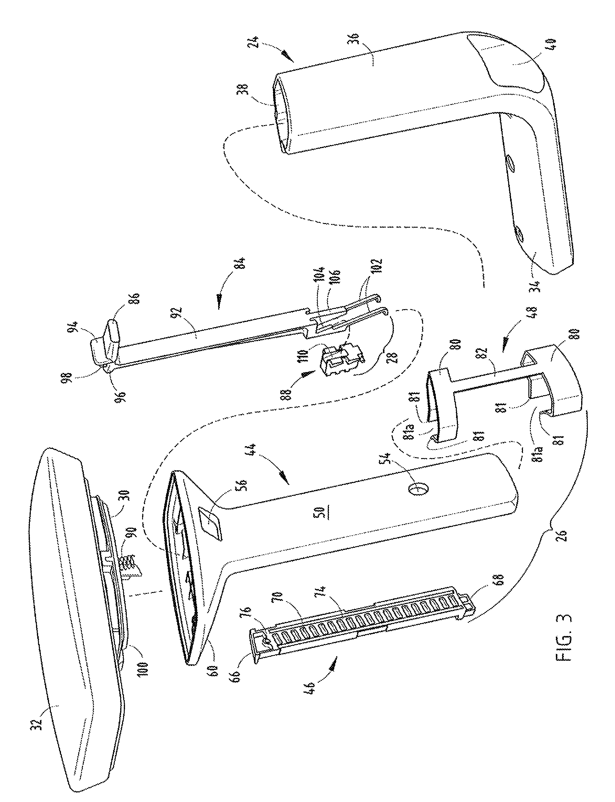 Height adjustable armrest