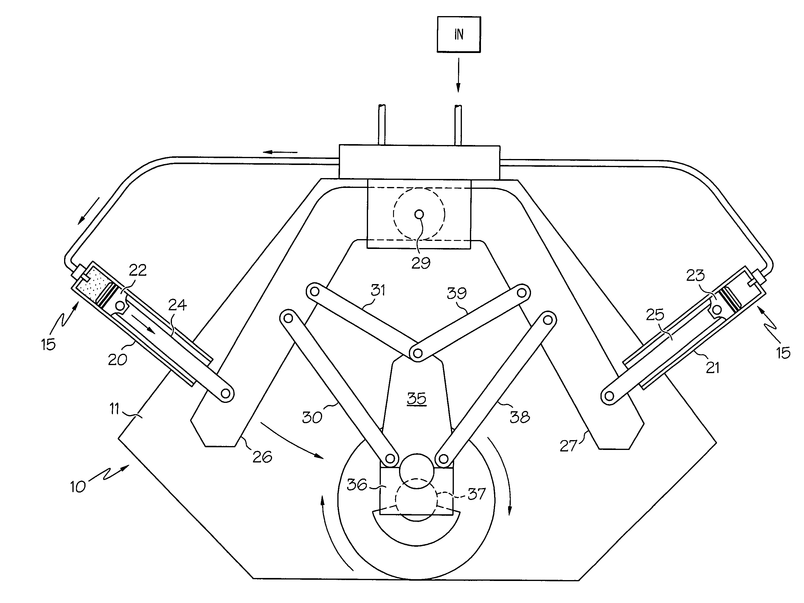 Binary cylinder engine