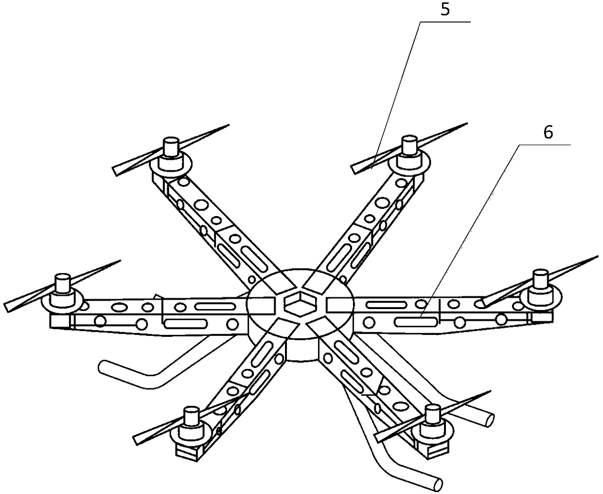 A wind-resistant drone