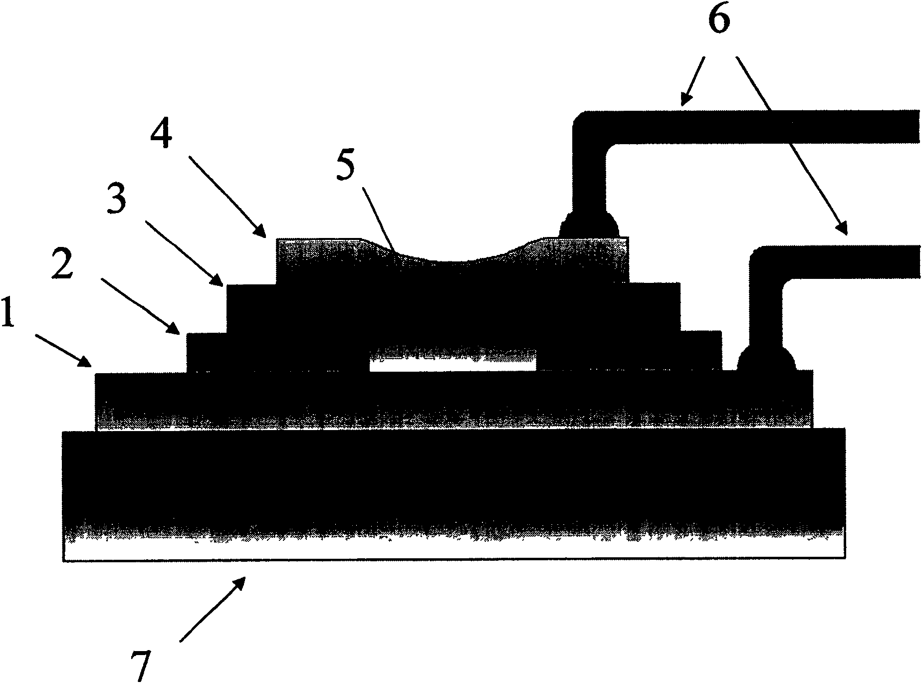 Non-volatile memory component based on RbAg4I5 film and producing method thereof