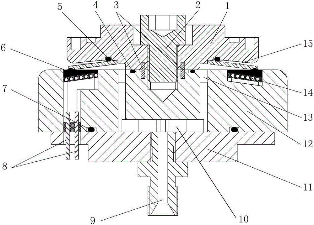 High-speed repetitive pulse type radial flow trace gas supply valve