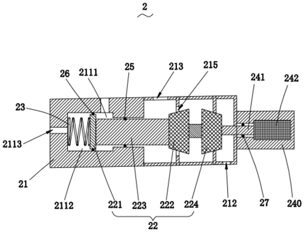 A propellant delivery system