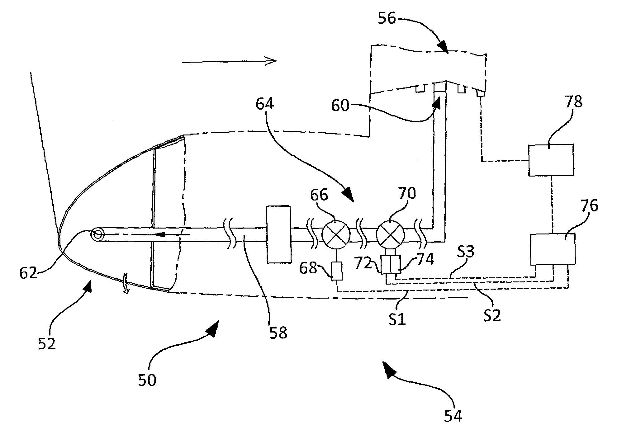 Method for regulating the de-icing of a leading edge of an aircraft and device for its implementation