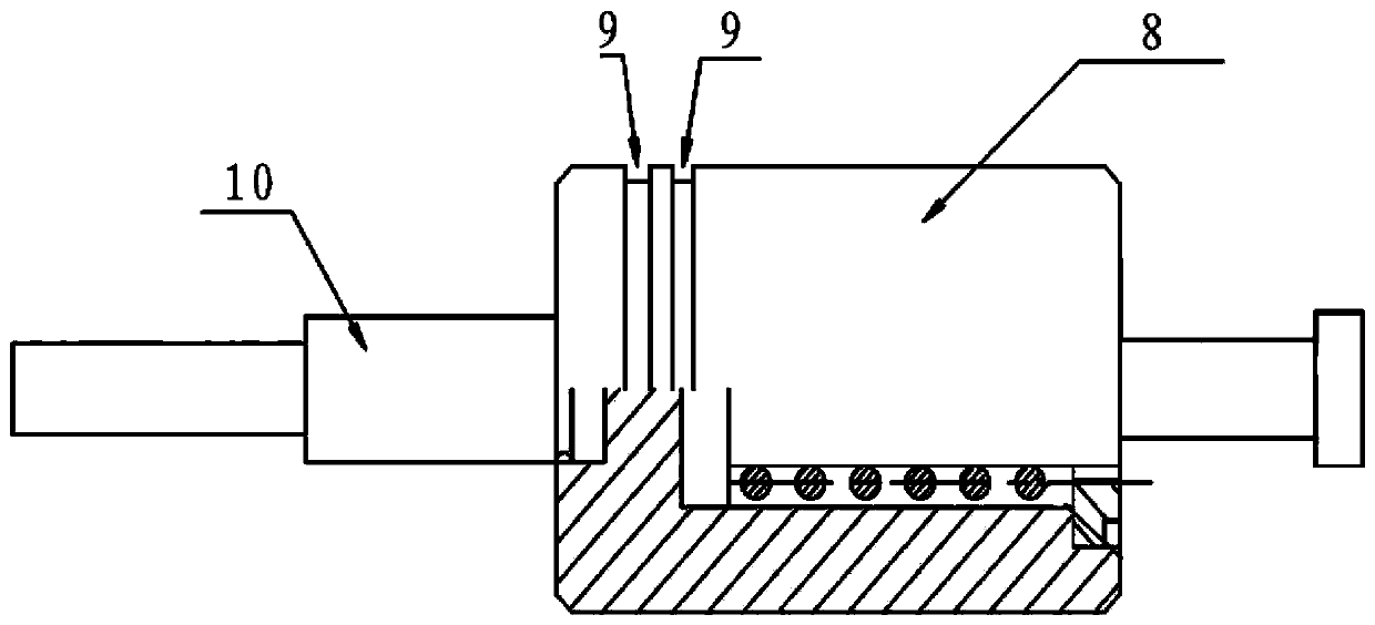 Starter electromagnetic switch with waterproof structure