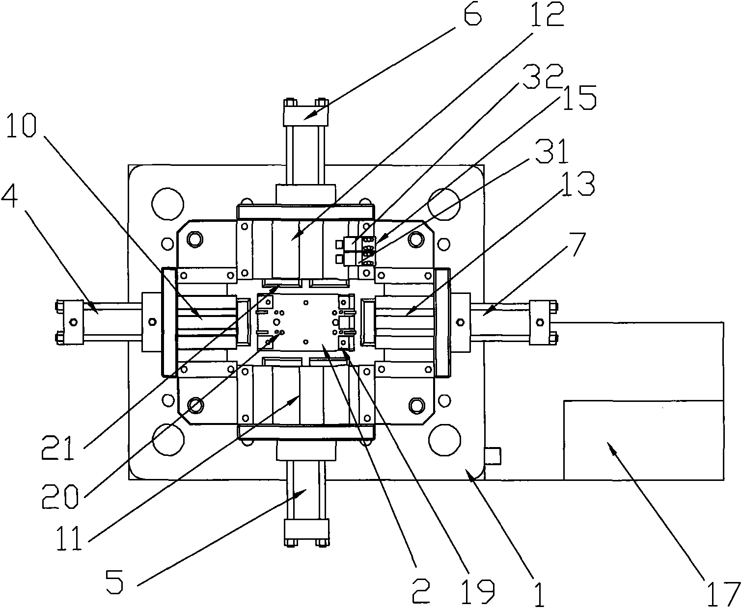 Automatic edge trimming machine