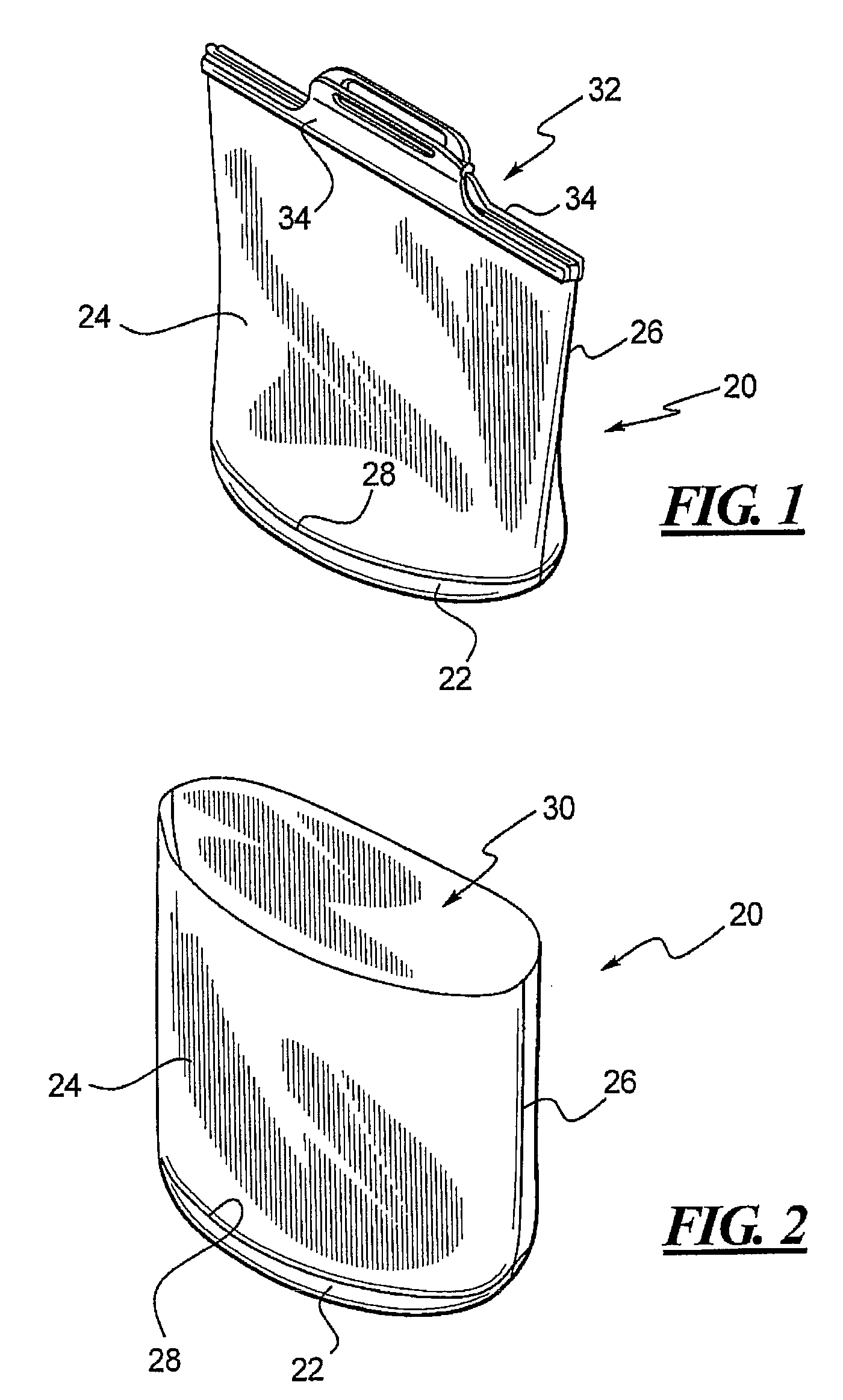 Durable freezer to conventional oven bag with mating seal