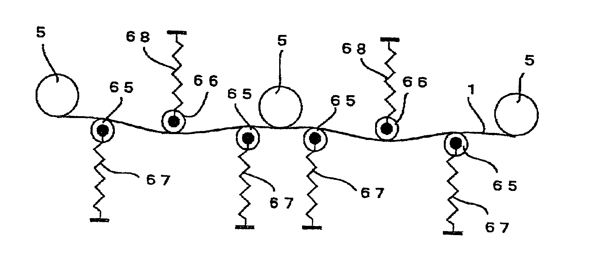 Device for driving an endless belt and image forming apparatus using the same