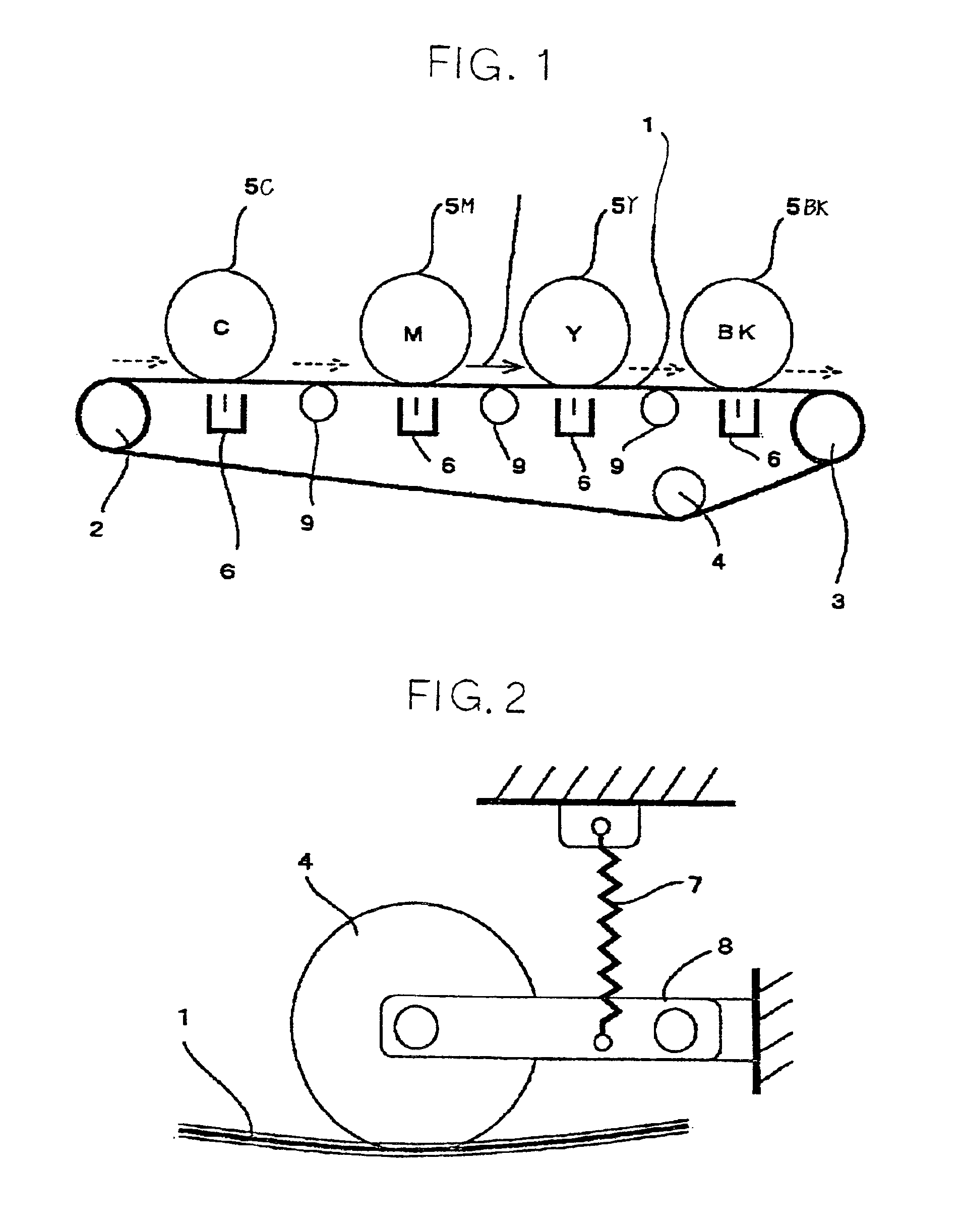 Device for driving an endless belt and image forming apparatus using the same