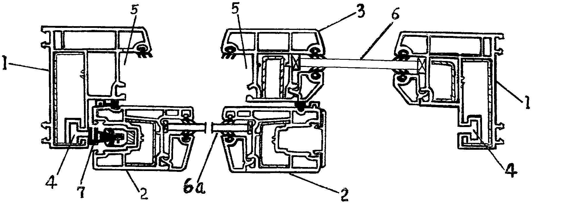 Push-pull casement window