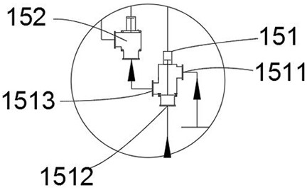 Series targeted adsorption and parallel desorption organic waste gas treatment device