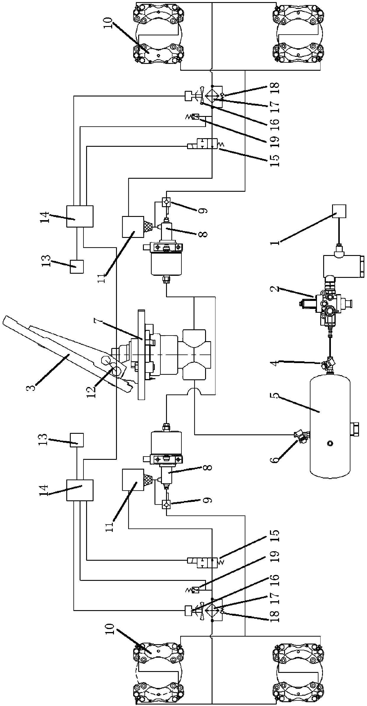 Vehicle brake cooling system