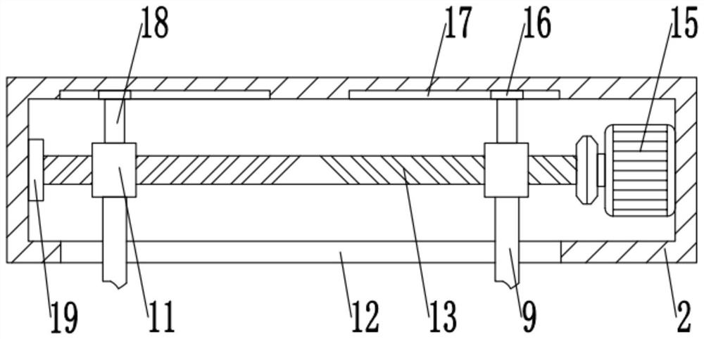 Magnetic core clamping device