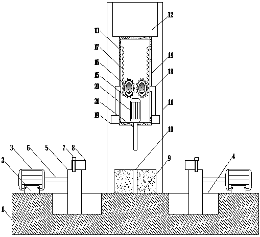 A jig for machining an electric wheel hub