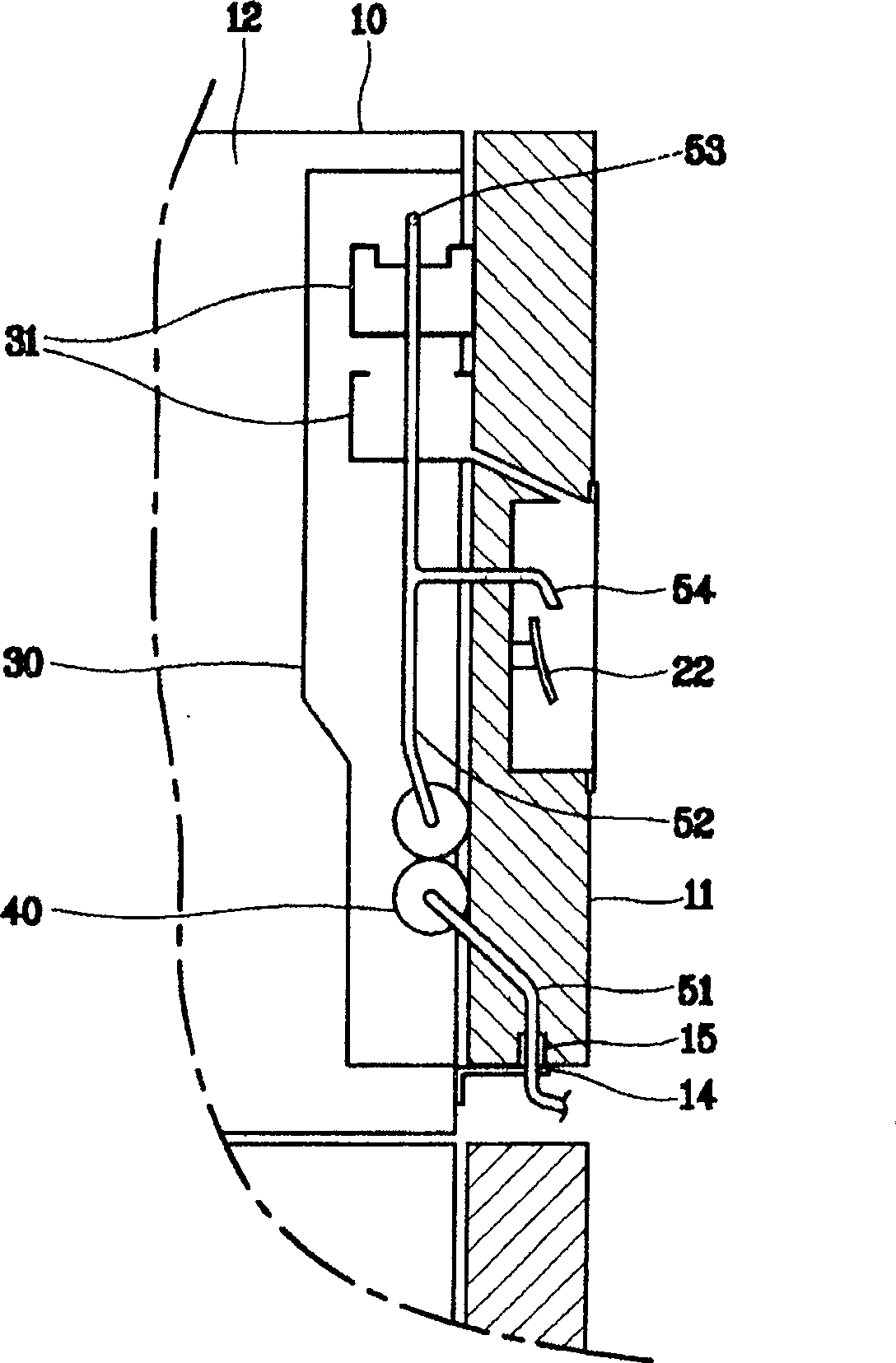 Water supplying pipe for refrigerator distributor