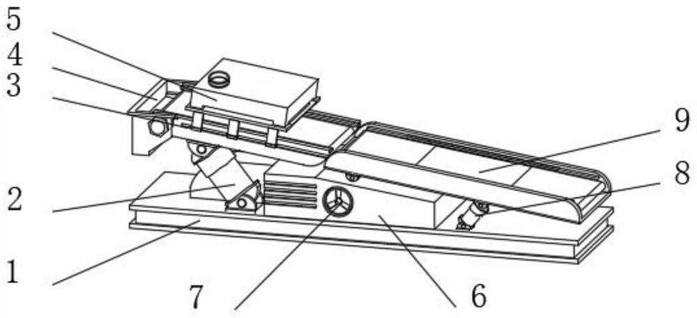 Semi-fixed type large-volume handpiece station for strip mine