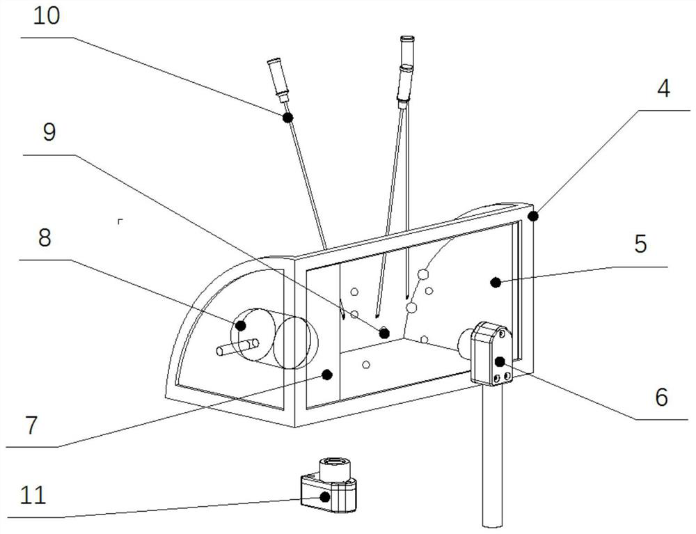 Lung puncture simulation platform