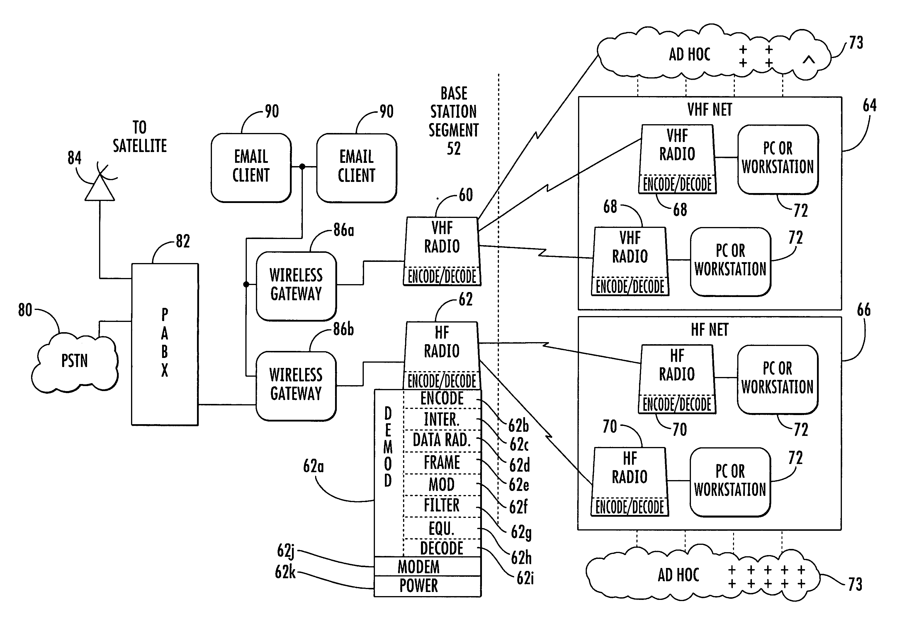 Data-path dynamic link maintenance in mobile ad hoc networks