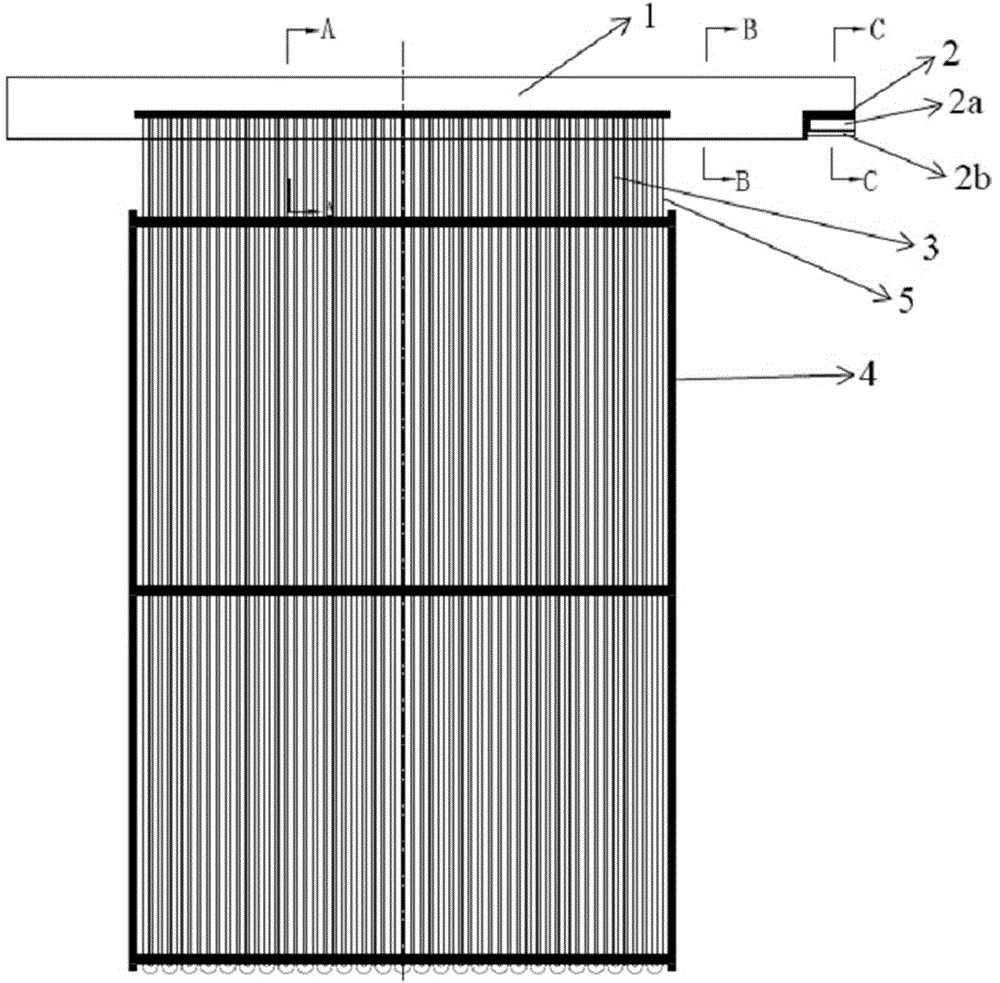 Fence-type aluminum bar lead alloy anode plate for non-ferrous metal electrodeposition and preparation method of fence-type aluminum bar lead alloy anode plate