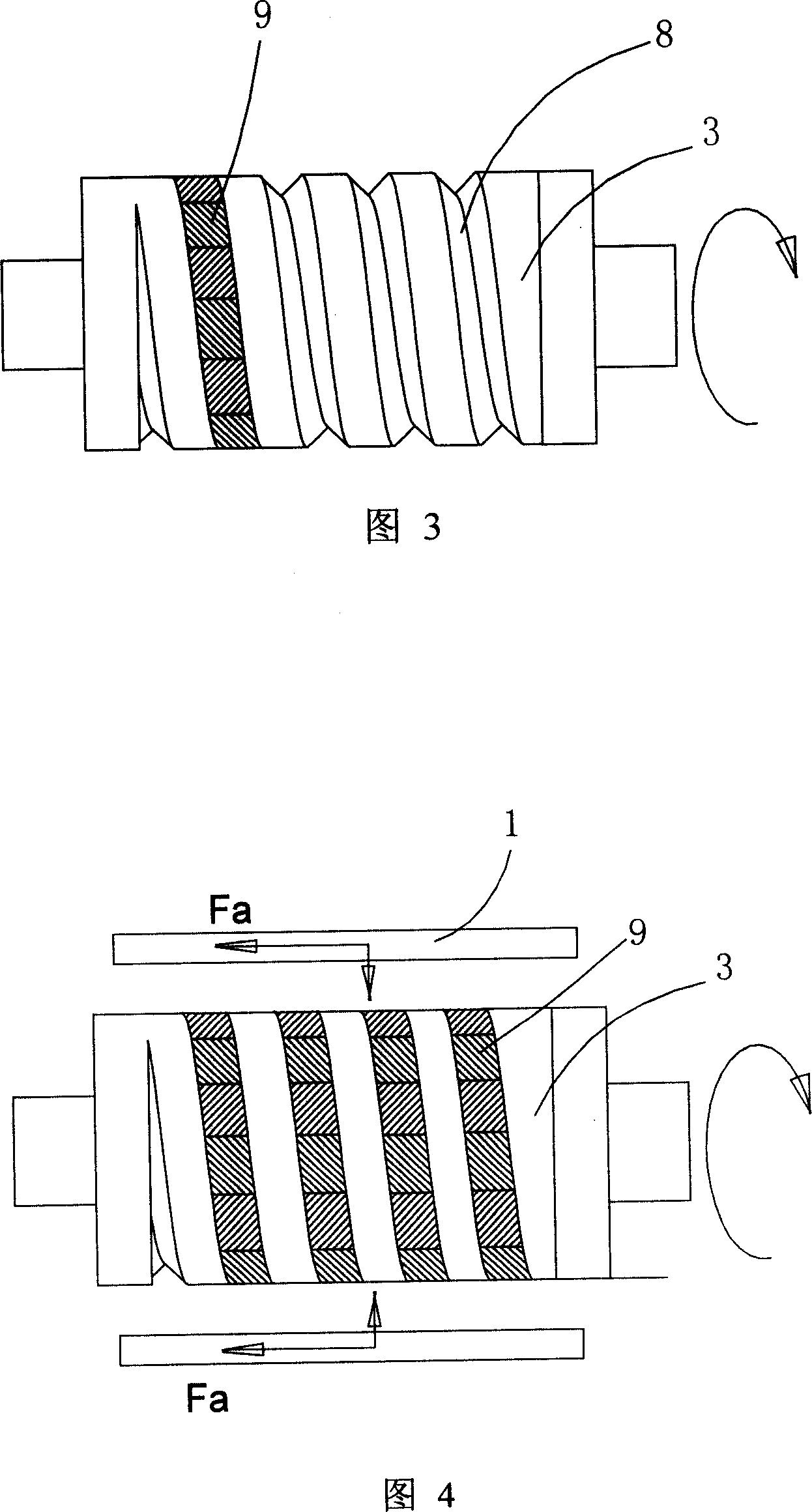 Method and device for rectifying deviation of steel band