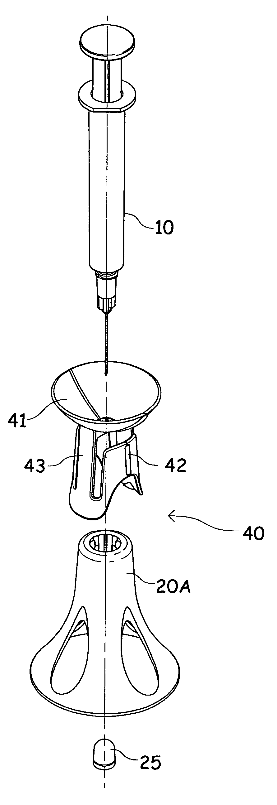 Arterial syringe safety vent