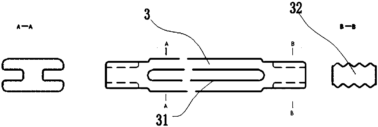 Heat treatment method for medium-modulus and large-modulus gears