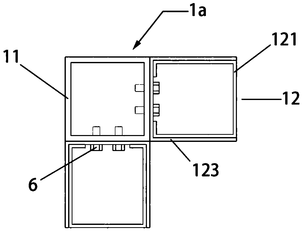 A prefabricated cold-formed special-shaped steel pipe column-box beam frame joint