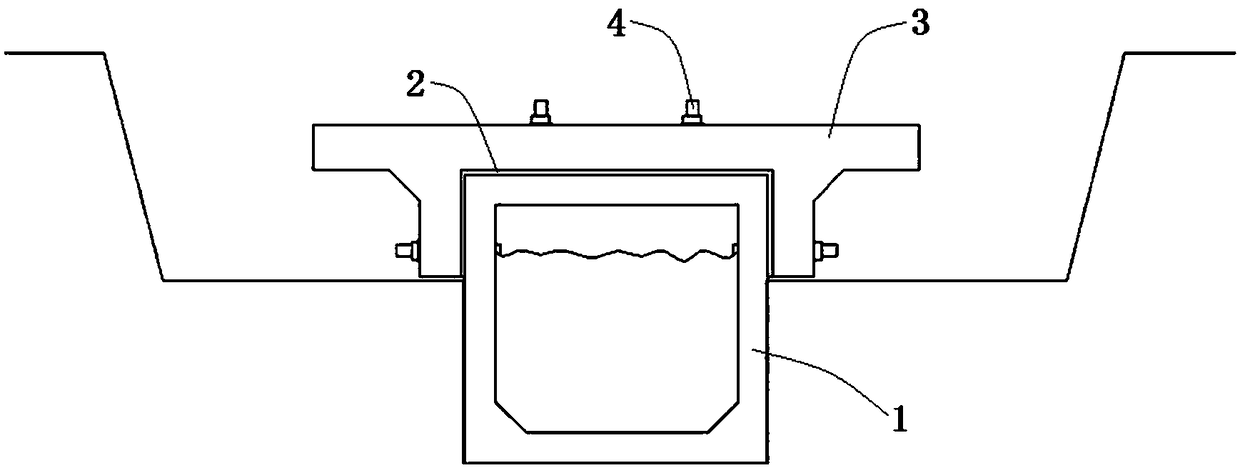 Prefabricated assembly device for rapidly increasing culvert bearing capacity and method for strengthening culvert