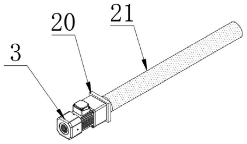 Uniform grinding device for metal coloring treatment