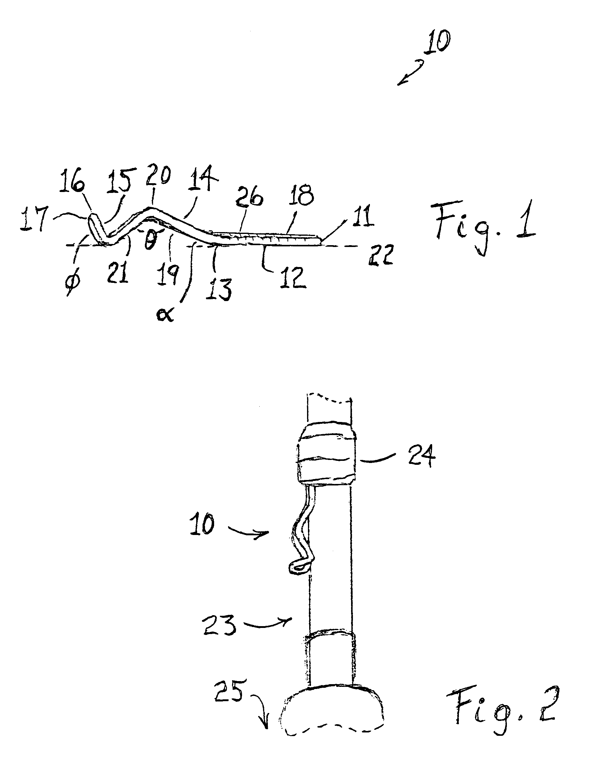 Open-ended fishing rig keeper and method