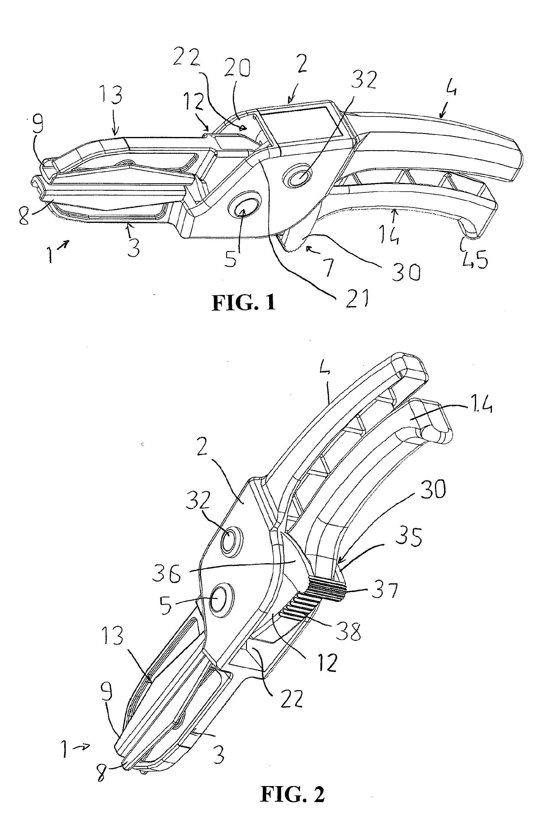 Clamping pliers