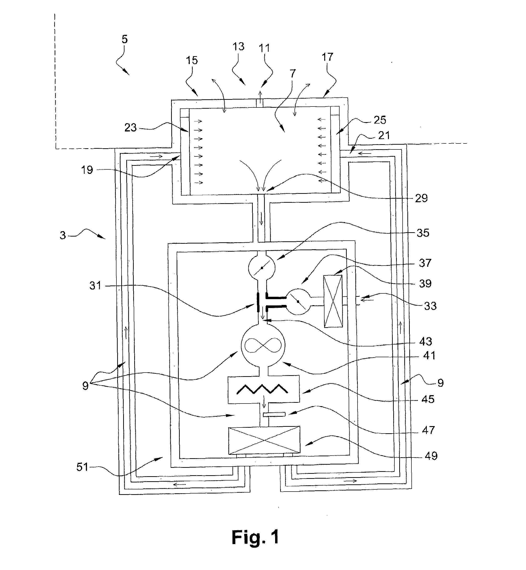 Device for drying at least one optical glass