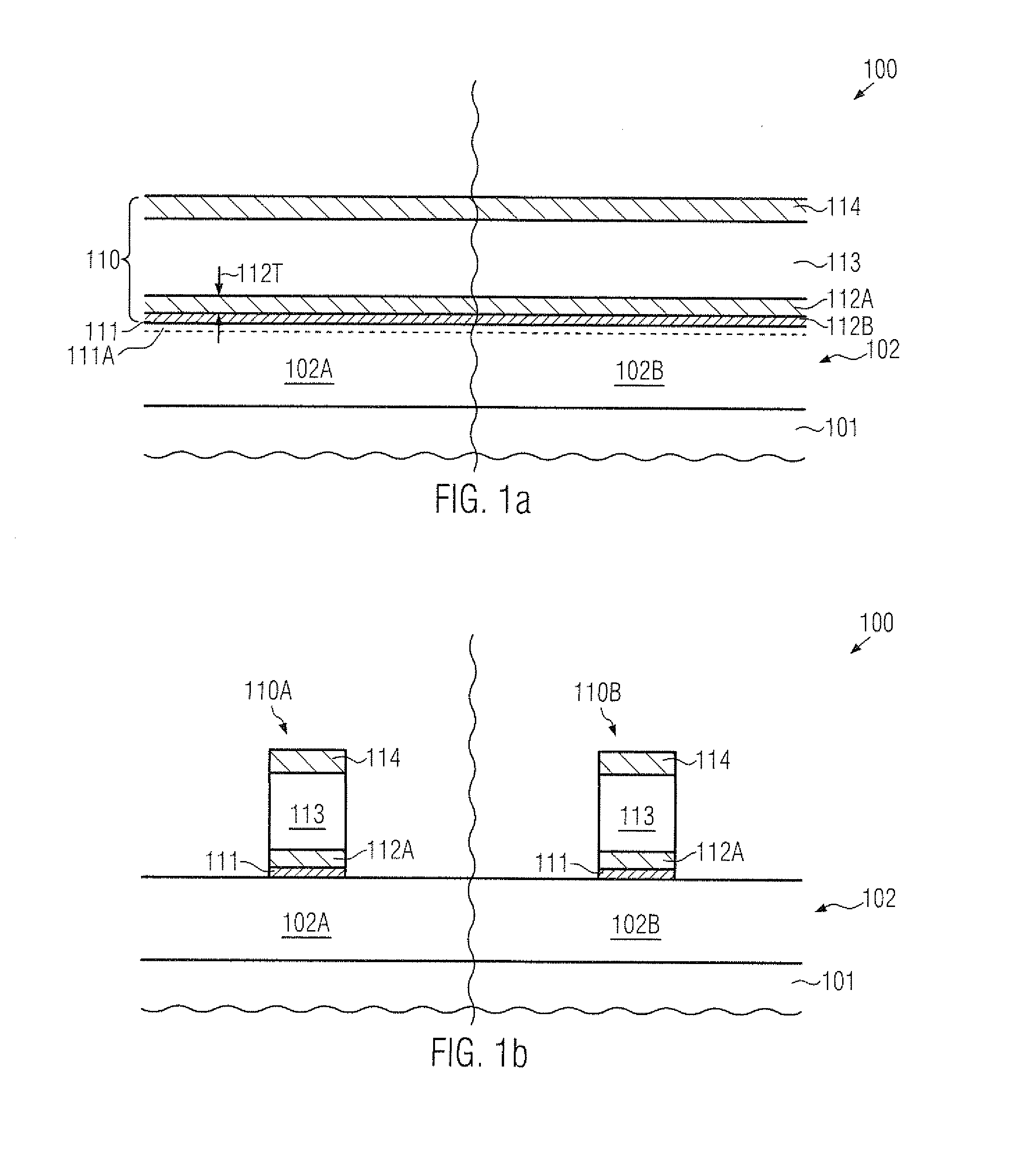 Semiconductor device formed by a replacement gate approach based on an early work function metal