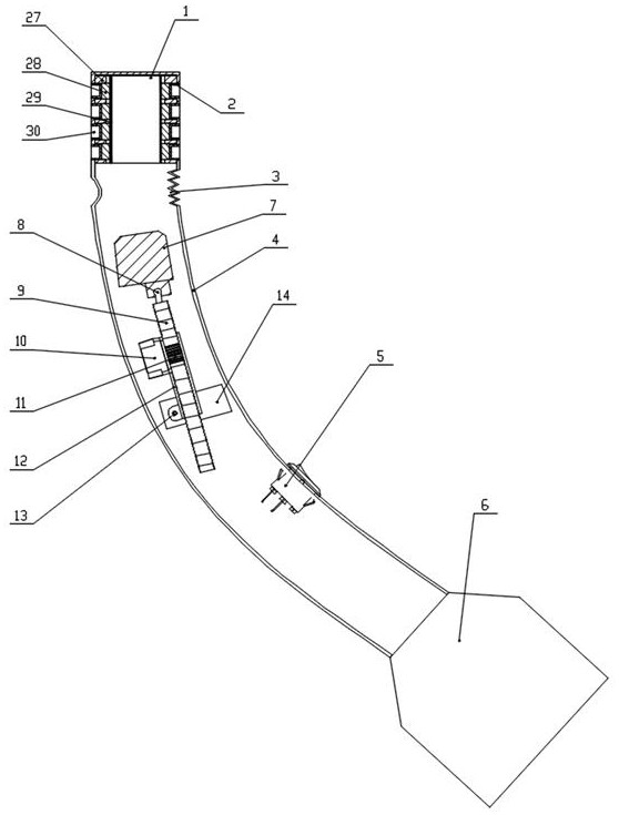 Chinese-style esophageal anastomat