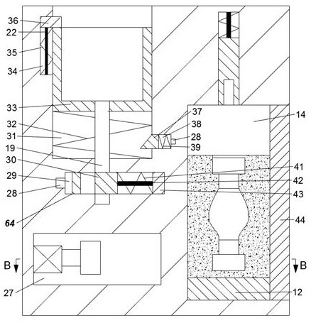 Building casting equipment for removing bubbles in castings