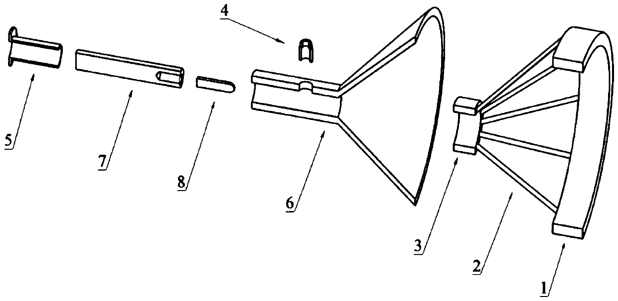 Expanding self-magnetic field magnetic plasma thruster