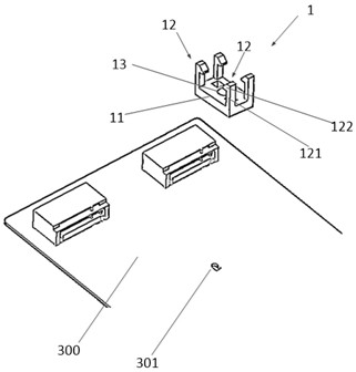 Hard disk fixing device and server