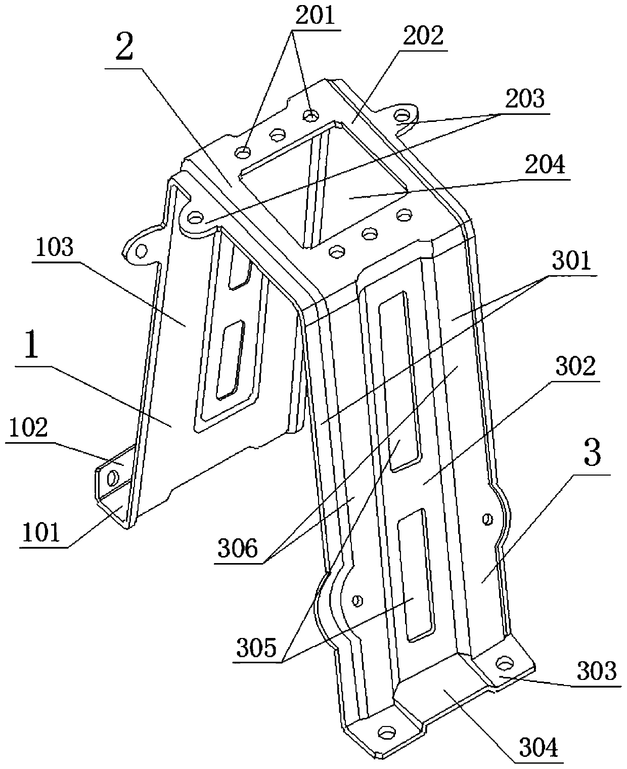 Car gear shifting bracket